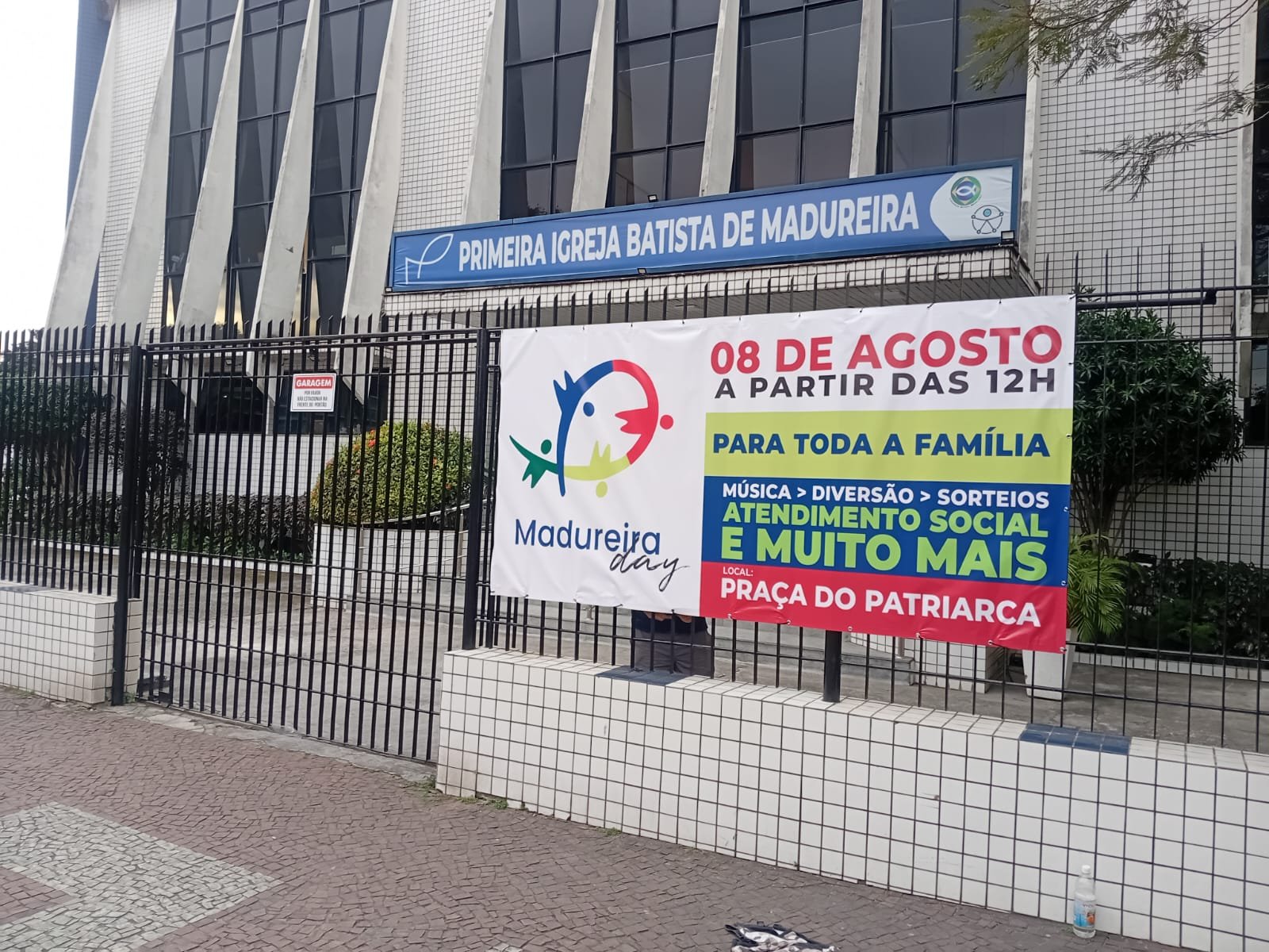 Primeira Igreja Batista de Madureira realiza o Madureira Day com ação social e atividades gratuitas